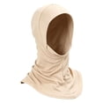 thumbnail image 2 of MEICHEN Women's Neck Full Coverage Head Scarf Plain Cotton Blend Turban Cap Ladies Daily Wear Muslim Hijab For Church, 2 of 4