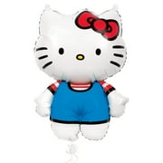 Hello Kitty & Friends Kitty-Shaped 25" Giant Foil Balloon, 1ct
