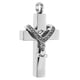 thumbnail image 4 of Joyería de cineraria cineraria cineraria de cruz de cremación colgante de cristal 2 piezas para cenizas de material acero, 4 of 9