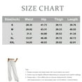 thumbnail image 2 of Resicozy Wide Leg Sweatpants Women High Waisted Drawstring Baggy Trousers Workout Athletic Joggers Casual Loose Solid Sweat Pants White L, 2 of 6