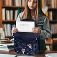 thumbnail image 6 of Psesaysky Astronaut US Flag Space Backpack Universe Planets Printing School Bags for Kids, 6 of 7
