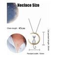 thumbnail image 3 of Collar de Plata S925 Malubero Luna Gato Colgante Malu1746, 3 of 3