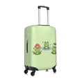 thumbnail image 4 of Luggage Cover Anti Scratch, Frog Amanita Mushroom Elastic Suitcase Protector Suitcase Covers for Luggage Fits 18-32 Inch Luggage, 4 of 6