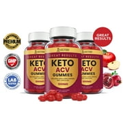 (3 Pack) Great Results Keto ACV Gummies 1000MG Dietary Supplement 180 Gummys