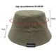 thumbnail image 2 of Sombrero de verano para mujer con circunferencia de cabeza de 56-58 cm que cubre el rostro, sombrero de pescador, protector solar, sombrilla, sombrero de lavabo, 2 of 5