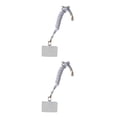 thumbnail image 1 of Matsuzay Cuerda colgante para teléfono, mosquetón de Metal, cordón para el cuello, correa para cordones Gris 2Conjunto, 1 of 6