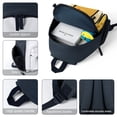 thumbnail image 6 of Gudetama Cute Cartoon backpack travel bag adjustable shoulder straps One size, 6 of 6