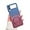 Blue&Red, variant on Magnetic Case for Samsung Galaxy Z Flip 4 Case [Compatible with MagSafe] Camera Protector & Luxury Gradient Ultra Slim Soft Silicone Shockproof Case for Women Men, Purple&Grey