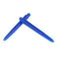 thumbnail image 4 of 60 Piezas Durable 2BA Rosca Ejes De Dardos Tallos De Dardos Accesorios De Dardos Tallos De Nylon Deportes Al Aire Libre Profesional Medio 43 Mm Macarena Nylon Dart Shafts Stems, 4 of 8