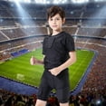 thumbnail image 1 of Kids Padded Shirts,Chest and Rib Protector T Shirt Youth Protective Gear for Football Rugby Basketball, 1 of 7