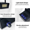 thumbnail image 4 of Yeacher Compact RGBW LED Strobe Stage Light for KTV Bars with 24 Beads Dual Plug, 4 of 6