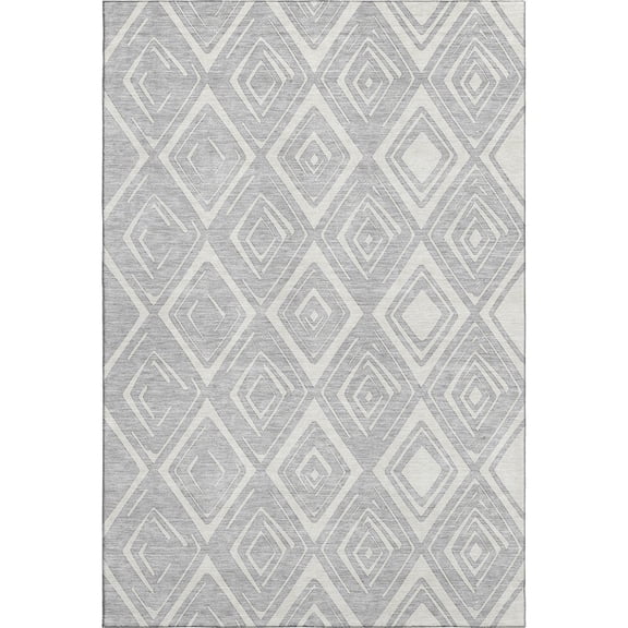 Dalyn Rugs Premium Machine Washable Mayfield AMF737 Silver 2'6" x 3'10" Rug