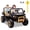 Black, variant on 24V 2 Seater Ride On Dump Truck, Battery Powered UTV for Kids, Ride On Car Toys with Remote Control, EVA Tires, 4WD Electric Vehicle with Headlights for Boys & Girls, White