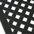 thumbnail image 3 of Cast Aluminum Table with Metal Weave Top / Suitable for Outdoor Gatherings, 3 of 5