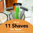 thumbnail image 2 of BIC Flex 3 Men's Disposable Razor, 8-Count, 2 of 7
