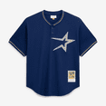 thumbnail image 2 of Men's-Mitchell & Ness Billy Wagner Navy Houston Astros Authentic Batting Practice Jersey, 2 of 7