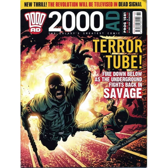 2000 A.D. #1581 VF ; Fleetway Quality Comic Book
