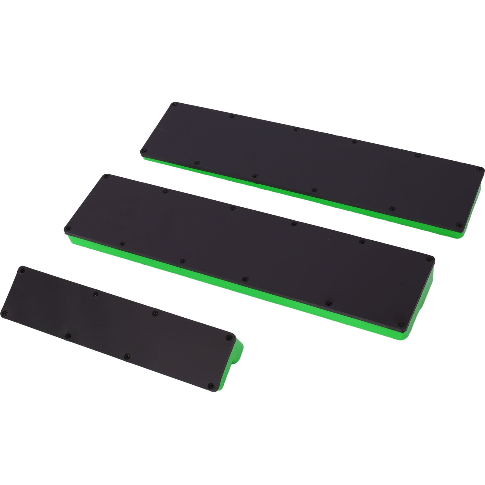 3 Piece SAE Magnetic Socket Organizers, Socket Organizers for Toolboxes, Socket Organizer, Magnetic Socket Holder, Black Tool Box Organizer,green,SAE,