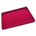 thumbnail image 4 of Bandeja de Joyería Zulema Apilable Organizador Exhibición Caja Bandeja de collar de terciopelo, 4 of 6