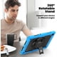 thumbnail image 5 of Funda para Samsung Galaxy Tab A11 Plus de 11 pulgadas (2025) y A9 Plus de 11 pulgadas (2023), resistente, a prueba de golpes, con soporte giratorio de 360° y correa de mano/bandolera., 5 of 9