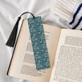 thumbnail image 4 of Kdxio Modern Excavator Print Metal Tassel Bookmarks,Perfect Gift for Art Lovers and Bookworms Metal Bookmarks for Women, 4 of 8