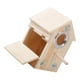 thumbnail image 2 of Jaula de anidación al aire libre de madera,Caja de cría de aves,Casa de aves de madera,Caja de nido de loro,Caja de periquito nido,Caja de cría de cockatiel, 2 of 9