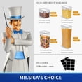 thumbnail image 2 of Juego de recipientes herméticos MR.SIGA para almacenar alimentos, 16 unidades, sin BPA, 2 of 6