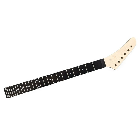 Siemonic Maple Guitar Neck 24Fret 25.5Inch Rosewood Fretboard Banana reverse Head Dot