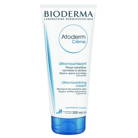 Bioderma Atoderm Cream for Very Dry or Sensitive Skin - 6.7 fl. (The Best Lotion For Very Dry Skin)
