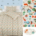 thumbnail image 5 of PiccoCasa 3 Piece Kids Duvet Cover Bedding Set Dinosaur Pattern Full, Multicolor, 5 of 6