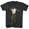 thumbnail image 1 of Mr. T 1980s Wrestler Boxer Comical Funny Dabbin Adult T-Shirt Tee, 1 of 1