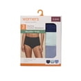 thumbnail image 4 of Warners® Blissful Benefits Women's Dig-Free Comfort High Waist Microfiber 3-Pack Brief S-3XL, 4 of 5