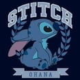 thumbnail image 2 of Mens Lilo & Stitch Athletic Ohana Lightweight Hoodie, 2 of 4