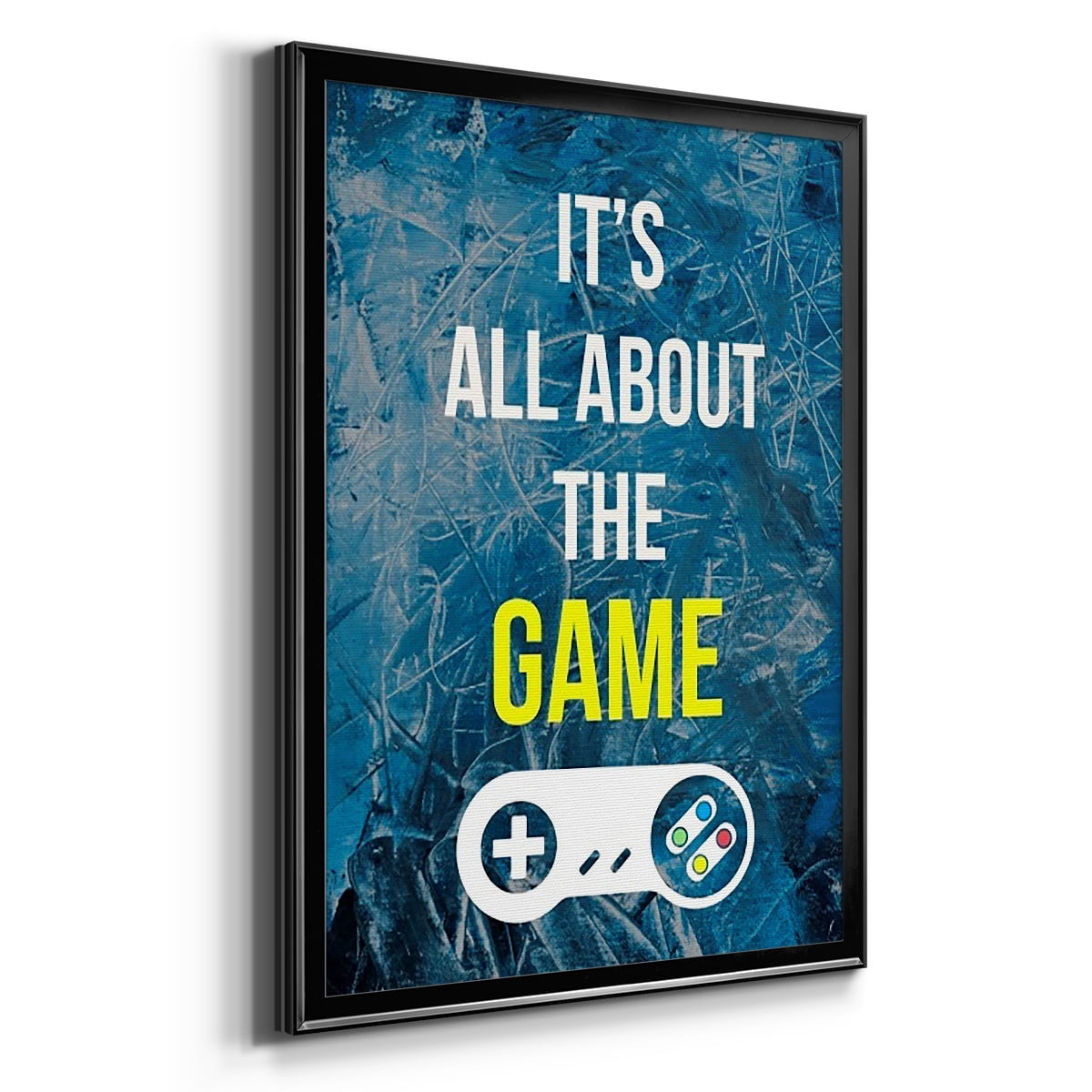 Gamer at Play IV Premium Framed Print, in Gold, Black, or Silver - Ready to Hang