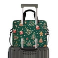 thumbnail image 2 of FORMRS 16" Laptop Bag Carrying Sleeve Case with Handle Travel Shoulder Briefcase, Green Christmas Gingerbread, 2 of 8