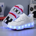 thumbnail image 1 of Emog Nouvelles Chaussures heloo Chaussures de Patinage à Quatre Roues Chaussures pour Garçons Chaussures pour Enfants avec Roues Chaussures de Patinage pour Filles, 1 of 7
