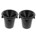thumbnail image 4 of NUOLUX 2Ud Wine Tasting Spittoon Negro Con Embudo Para Degustación Y Fiestas De Vino, 4 of 6