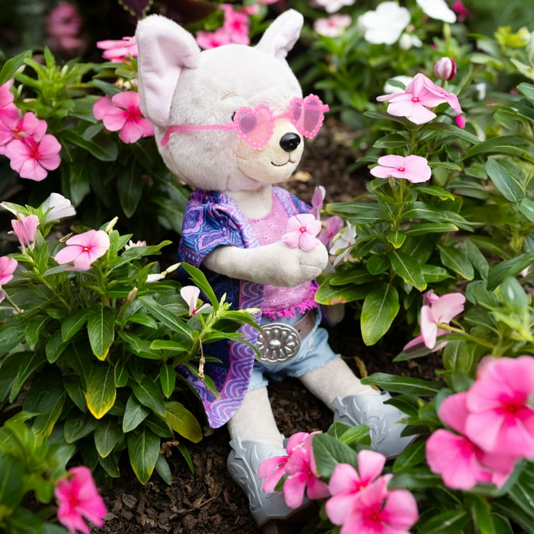 Woof & Co 15-inch Fashion Doll  Skyler The Poseable Plush French Bulldog  with Removable Outfit & Accessories, Children Ages 3+ - Walmart.com