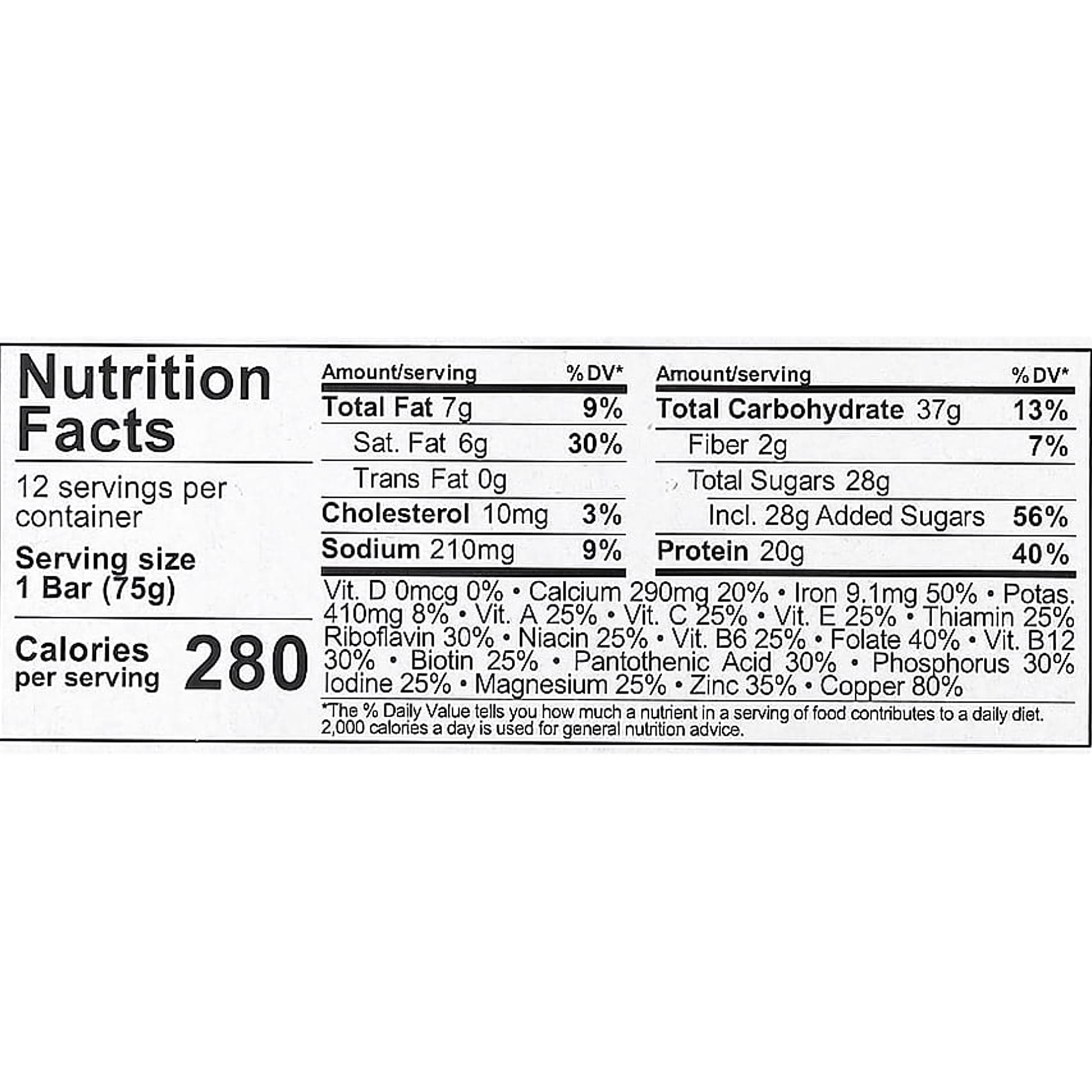 Promax Double Fudge Brownie, 20g High Protein, Gluten Free, 12 Count