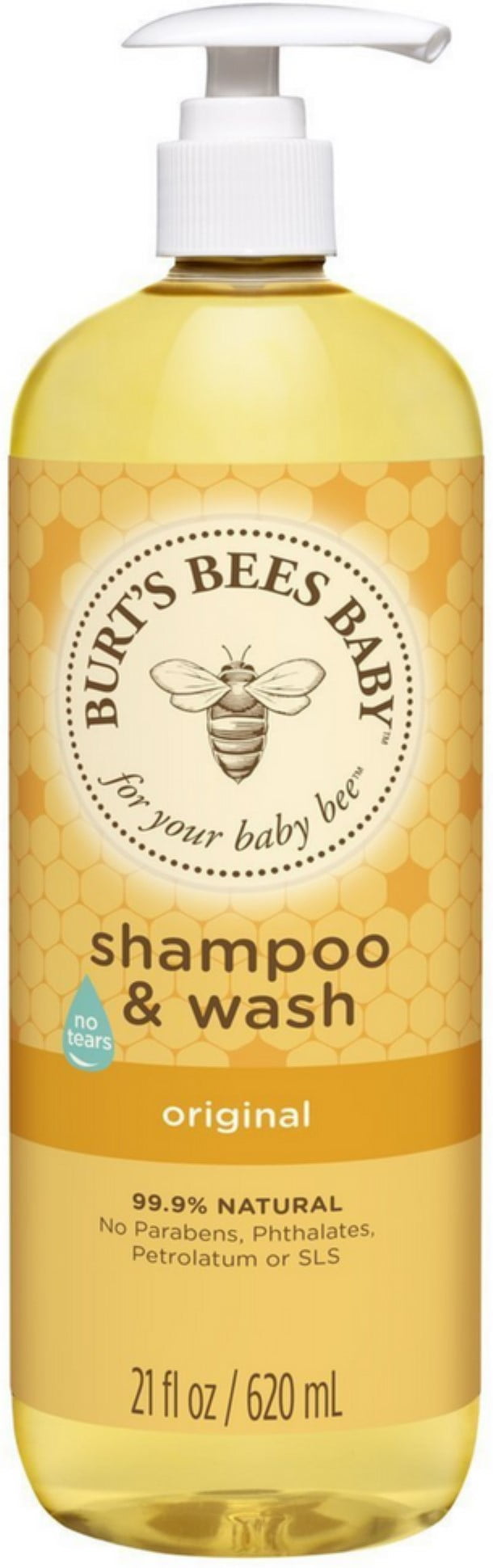 Burt's Bees Baby Shampoo & Wash, Original 21 oz (Pack of 2)