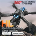 Single Lens UAV Fourway Obstacle Avoidance Optical Positioning