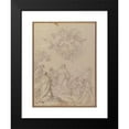 thumbnail image 2 of Donato Creti 19x24 Black Modern Framed Museum Art Print Titled - The Virgin Bringing the Habit to the Seven Founding Fathers of the Servite Order (1671-1749), 2 of 5