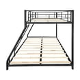 thumbnail image 5 of Pinovk Metal Twin over Full Bunk Bed/ Heavy-duty Sturdy Metal/ Noise Reduced/ Squeak Free/ Wooden Slat/ No Box Spring Needed, 5 of 10