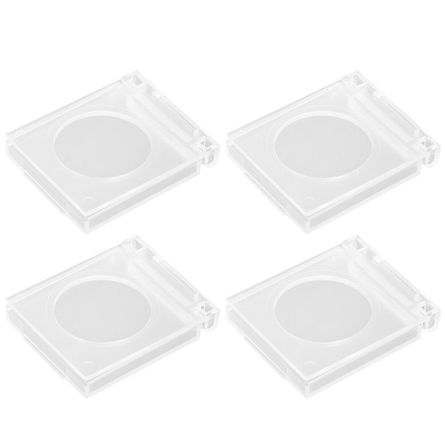 Cubiertas de interruptor reemplazables de 4 unids Protectores de botón transparentes Protectores de interruptores resistentes al desgaste