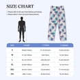 thumbnail image 4 of Picia Palm Leaves Mens Soft Woven Cotton Elastic Waistband Sleep Pajama Pant Lounge Sleep Pant With Pockets And Drawstring-Small, 4 of 8