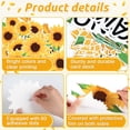 thumbnail image 3 of Decoraciones para tablones de anuncios con temática veraniega de girasoles de ZOI, 3 of 7