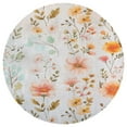 thumbnail image 3 of Floral Colorful Flower Round Rugs -Washable Non-Slip Small Round Area Rug Throw Soft Circle Rugs for Bedroom, Modern Print Indoor Carpet for Entryway Sofa Living Room, 3 of 6