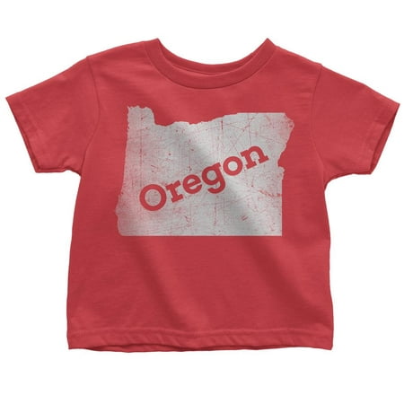 Medium / Red Oregon Kids Tee Home Shirt