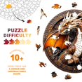 thumbnail image 4 of Puzle de madera Purdicra Mechanical Dragon Adult 100 piezas, 4 of 7