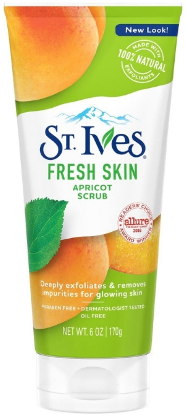 St. Ives Face Scrub, Apricot 6 oz (Pack of 3)